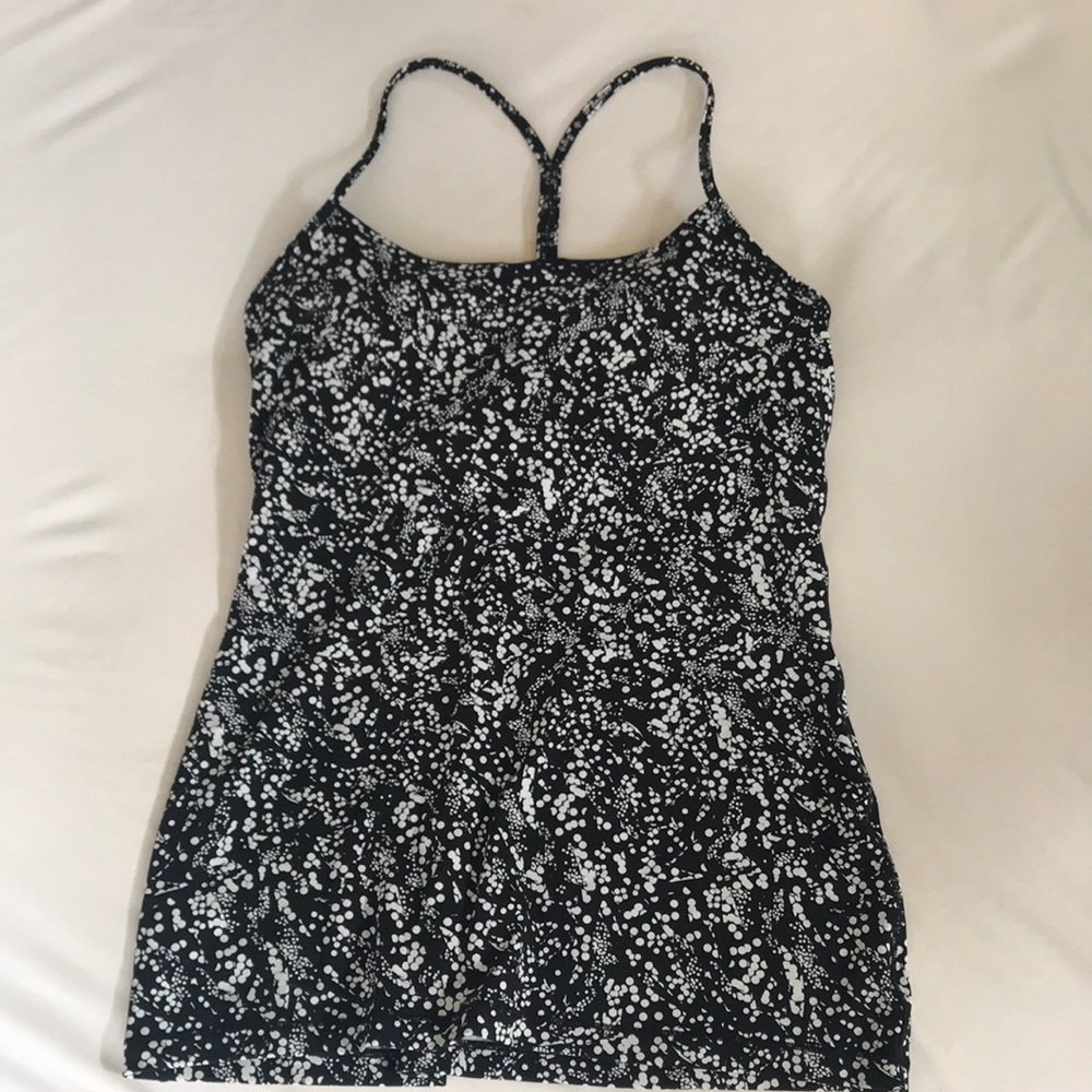 Lululemon power tank with bra support